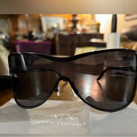 A|X Armani Exchange Wrap Style Sunglasses - Picture 3 of 4